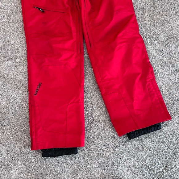 Descente Men’s Ski Snow Pants Size Large Red Style-D5-8154EB Outdoor Zip $199 , - Picture 6 of 16